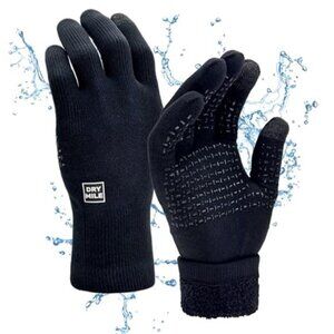 Waterproof Thermal Fleece Gloves Men Women Touchscreen Non Slip Ski Hiking Cycli